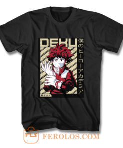 Deku Diagonal My Hero Academia T Shirt