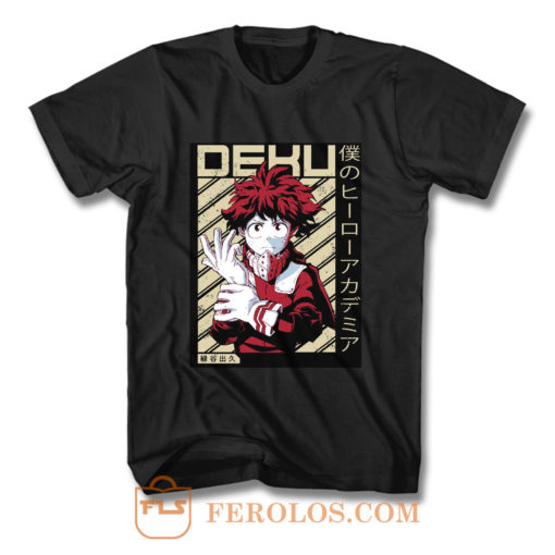 Deku Diagonal My Hero Academia T Shirt