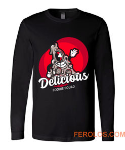 Delicious Pizza Foodie Squad Long Sleeve