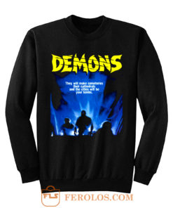 Demons Movie Demoni Italian Vintage Classic Horror Sweatshirt