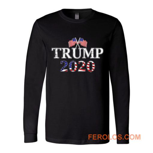 Donald Trump Election 2020 Flag Long Sleeve