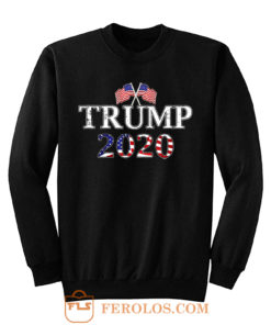 Donald Trump Election 2020 Flag Sweatshirt