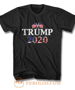 Donald Trump Election 2020 Flag T Shirt