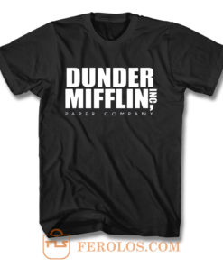 Dunder Mifflin Paper Inc Officetv Show T Shirt