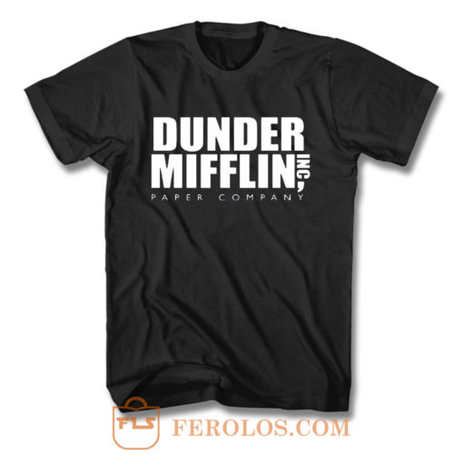 Dunder Mifflin Paper Inc Officetv Show T Shirt