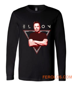 Elon Musk Space x Nerdy Long Sleeve