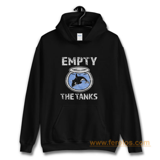 Empty the Tanks Free the Orca Whales Hoodie