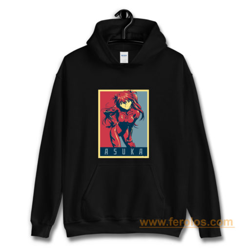 Evangelion Asuka Political Hoodie