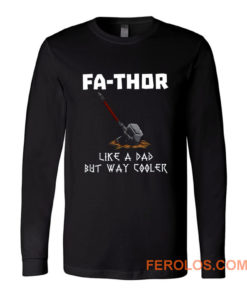 Fa Thor Viking Fathers Day Long Sleeve