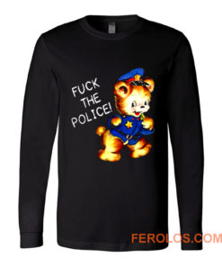 Fuck the Police Cat Long Sleeve