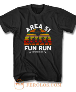 Fun Run Area 51 T Shirt