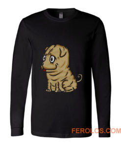 Funny Shar Pei Dog Cartoon Long Sleeve