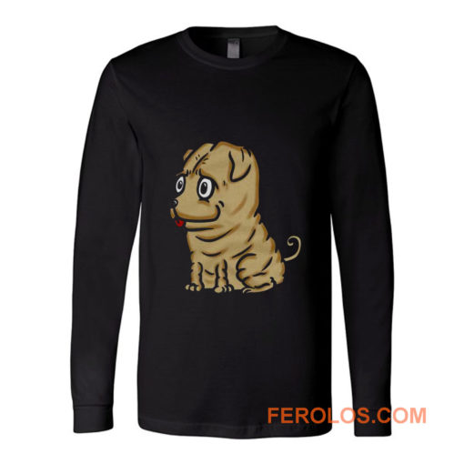 Funny Shar Pei Dog Cartoon Long Sleeve