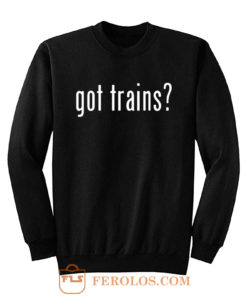 Funny Train Model Locomotive Steam Railroad Engine Sweatshirt