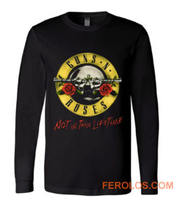 Guns N Roses GNR Not In This Lifetime Long Sleeve