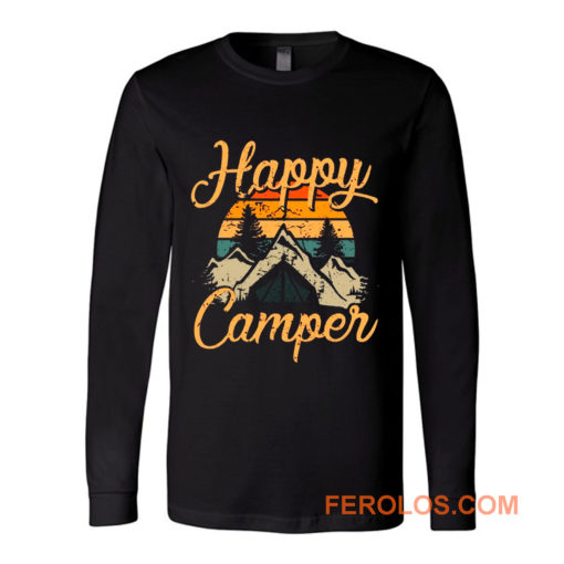 Happy Camper Camping Adventure Long Sleeve