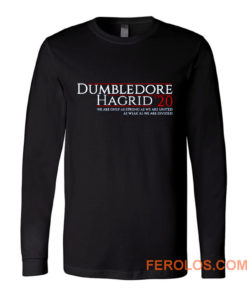 Harry Potter 2020 Election Dumbledore And Hagrid Long Sleeve