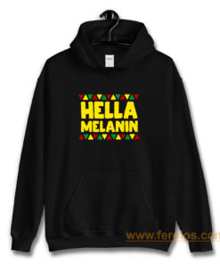 Hella Melanin Black Lives Matter Pride Hoodie