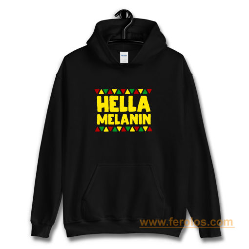 Hella Melanin Black Lives Matter Pride Hoodie