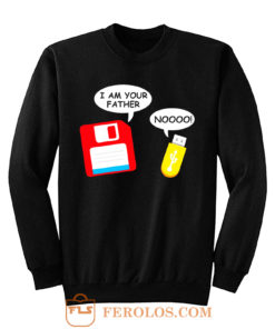 I Am Your Father Funny Computer Geek Sweatshirt