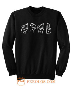 International Sign Language Sweatshirt