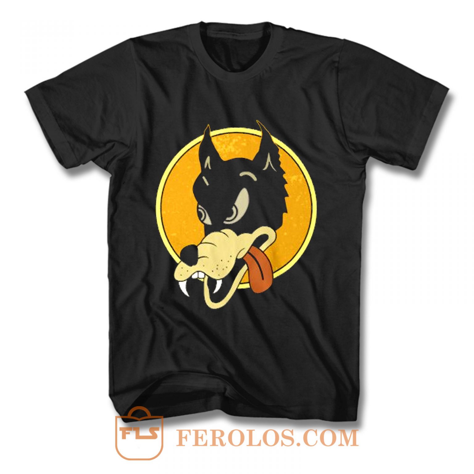 Jerry Garcia Wolf Guitar T Shirt | FEROLOS.COM