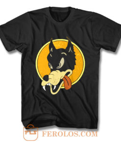 Jerry Garcia Wolf Guitar T Shirt