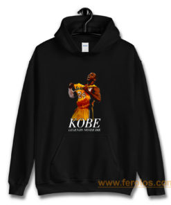 Kobe 24 Bryant Black Mamba Legend Forever Hoodie