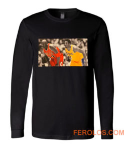 Kobe Bryant Michael Jordan memorial Long Sleeve