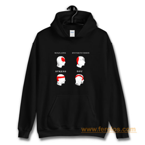 Kratos Head Ache Boy Chart God Of War Meme Hoodie