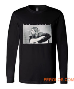 Kurt Cobain Smoking Long Sleeve