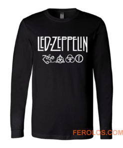 Led Zeppelin Classic Rock Band Long Sleeve