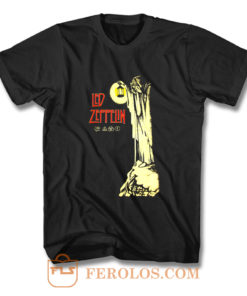Led Zeppelin Hermit Plant Page Stairway To Heaven T Shirt