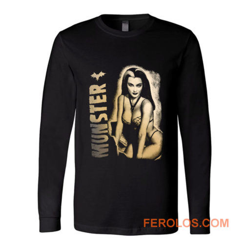 Lily Munster Addams Family Munsters Herman Long Sleeve