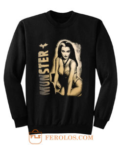 Lily Munster Addams Family Munsters Herman Sweatshirt