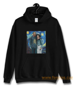 Lisa Van Gogh Starry Night Hoodie