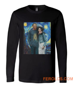 Lisa Van Gogh Starry Night Long Sleeve