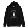 Llamastay Yoga Llama Social Distancing Hoodie