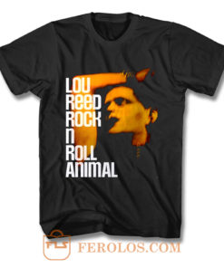 Lou Reed Rock N Roll Animal Big T Shirt