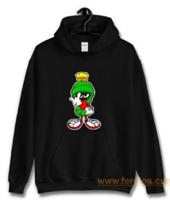 MARVIN THE MARTIAN Showing Midle Finger Hoodie