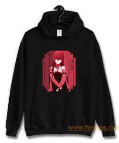 Makise Kurisu Red Steins Gate Hoodie