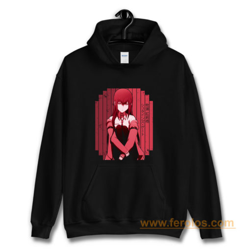 Makise Kurisu Red Steins Gate Hoodie