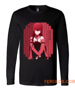 Makise Kurisu Red Steins Gate Long Sleeve