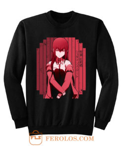 Makise Kurisu Red Steins Gate Sweatshirt