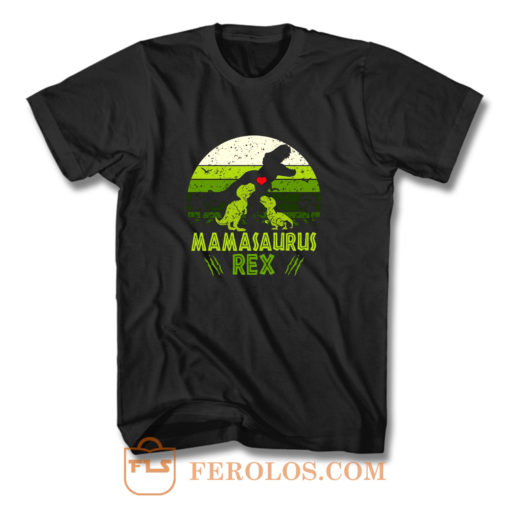 Mamasaurus Rex Jurasskicked Jurassic Park movies T Shirt