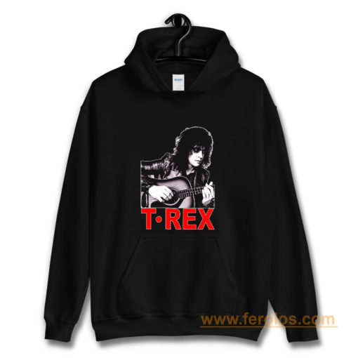 Marc Bolan T Rex Slider English Guitar Hoodie