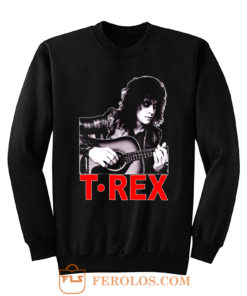 Marc Bolan T Rex Slider English Guitar Sweatshirt