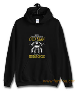 Motorcycle Old Man Hoodie