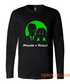 Mulder and Scully X Files Long Sleeve