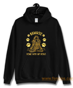 Namaste Home with My Dog Yoga Hoodie